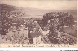 AJDP6-MONACO-0668 - MONACO - Vue Générale De La Principauté  - Tarjetas Panorámicas