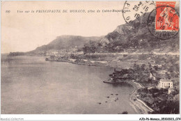 AJDP6-MONACO-0629 - Vue Sur La Principaute De MONACO - Prise De Cabbé-roquebrune  - Tarjetas Panorámicas