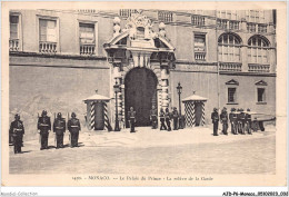 AJDP6-MONACO-0608 - MONACO - Le Palais Du Prince - La Relève De La Garde  - Palacio Del Príncipe