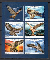 Guinea Bissau 2018 / Birds Mills MNH Vögel Aves Mühlen Molinos Uccelli Oiseaux / Cu22418  3-26 - Altri & Non Classificati