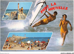 AJDP5-11-0590 - PORT LA NOUVELLE - Le Phare - La Plage  - Port La Nouvelle