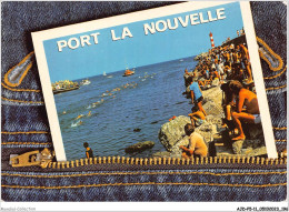AJDP5-11-0573 - PORT LA NOUVELLE - La Jetée - Le Phare  - Port La Nouvelle