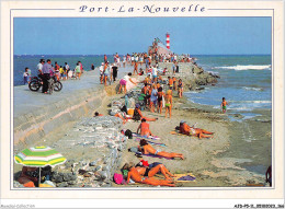 AJDP5-11-0558 - PORT LA NOUVELLE - La Plage - La Jetée  - Port La Nouvelle