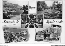AJDP10-MONACO-1057 - Souvenir De Monaco - Monte-carlo  - Mehransichten, Panoramakarten