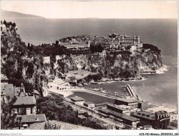 AJDP10-MONACO-1053 - MONACO - Le Rocher Et Le Stade Louis II  - Panoramische Zichten, Meerdere Zichten