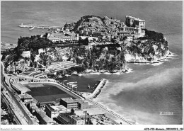 AJDP10-MONACO-1042 - MONACO - Le Rocher Et Le Stade  - Multi-vues, Vues Panoramiques