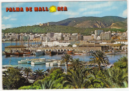 Palma De Mallorca - Vista Parcial De La Bahia - (Baleares, Espana/Spain) - Yachts/Boats - Palma De Mallorca