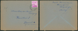 Baudouin à Lunettes - 3F Sur L.  + Obl Relais "Hoepertingen" > Bruxelles - Postmarks With Stars