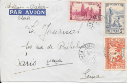 1939    Par Avion  AFRIQUE OCCIDENTALE FRANÇAISE    -      COTE D'IVOIRE - Storia Postale