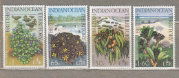 BIOT 1975 Plants MNH(**) Mi 78-81 #33955 - Territorio Británico Del Océano Índico