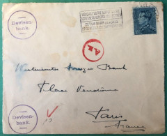 Belgique Divers Sur Enveloppe De Bruxelles1943 + Censure - (A1037) - Autres & Non Classés