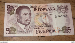 BOTSWANA : 5 Pula - 1982  ......... PHI ...... E2-66 - Botswana