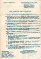 GROUPEMENT MOBILE N°3 ORDRE MOUVEMENT  JUILLET 1954   ARMEE FRANCAISE INDOCHINE INDOCHINA  CEFEO PROPAGANDE - Documents