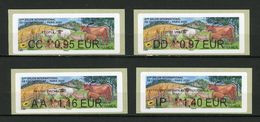 FRANCE - VIGNETTES LSA DU 57e SALON INT. DE L'AGRICULTURE - CC 0,95 / DD 097 / AA 1,16 / IP 1,40 -  N° Yvert  ** - 2010-... Illustrated Franking Labels
