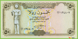 Voyo YEMEN 50 Rials ND/1994 P27A(1) B119a ١٠\ ج ح UNC - Yémen