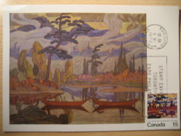 MACDONALD Painting TORONTO 1973 Maxi Maximum Card CANADA - Sonstige & Ohne Zuordnung