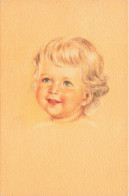 FANTAISIES - Bébé - Petite Fille - Dessin - Carte Postale Ancienne - Bébés
