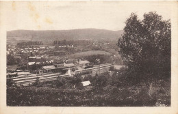 St Sulpice Laurière * Vue Générale Sur Le Village * Gare Ligne Chemin De Fer - Andere & Zonder Classificatie