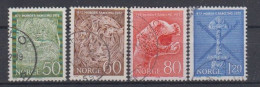 NOORWEGEN - Michel - 1972 - Nr 639/42 - Gest/Obl/Us - Gebruikt