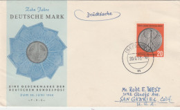 Germany FDC Mailed - 1948-1960