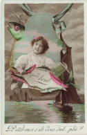 FETES ET VOEUX - 1er Avril - Dites-moi S'ils Vous Ont Plû? - Animé - Colorisé - Carte Postale Ancienne - 1er Avril - Poisson D'avril