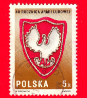 POLONIA - Usato - 1983 - 40 Anni Dell' Armata Popolare - Distintivo Del Generale Bem Brigade  - 5 Zl - Usados