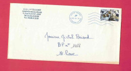 Lettre De 2012 Pour Saint-Pierre - YT N° 1006 - Artisanat Local - Lettres & Documents