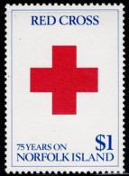 Norfolk Island 1989, 75 Years Of The Norfolk Islands Red Cross/75 Ans De La Croix-Rouge De L'île De Norfolk, MiNr. 466 - Red Cross