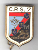 CRS 7. Compagnie Républicaine De Sécurité 7. Drago. - Policia