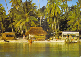 Polynésie Française  RANGIROA Habitation Classique Des Atolls ( Erwin Christian Tahiti 191) * PRIX FIXE - Polynésie Française