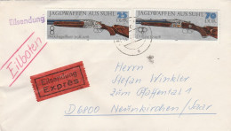 DDR Old Cover Mailed - Brieven En Documenten