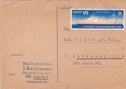DDR Old Card Mailed - Cartas & Documentos