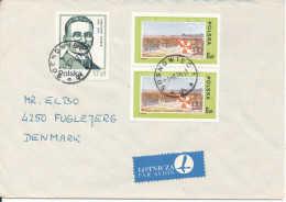 Poland  Cover Sent To Denmark 7-6-1984 Topic Stamps - Cartas & Documentos