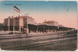 Feldpost-AK Herbesthal, Bahnhof 1918 - Eupen Und Malmedy