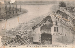 MILITARIA - La Grande Guerre - Le Débouché De L'Yser Au Pont De Dixmude, Vue Prise En Aéroplane - Carte Postale Ancienne - War 1914-18