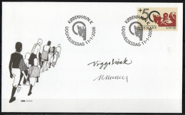 Martin Mörck. Denmark 2006. Refugee Assistance. Michel 1427 FDC. RARE! Signed. - FDC