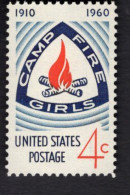 202746866 1960 SCOTT 1167 (XX) POSTFRIS MINT NEVER HINGED  -  CAMP FIRE GIRLS ISSUE - Unused Stamps