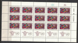 Israël 1965 - Yvert 290, Scott#295 Bale 315 - Feuille Complète Neuve SANS Charnière - Coopération Internationale - Unused Stamps (with Tabs)