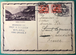 Autriche, Entier Carte Postale De VWIEN 31.10.1933 - (A1093) - Cartes Postales