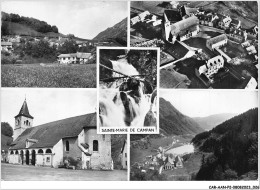 CAR-AANP2-65 CPSM-0101 - SAINTE-MARIE DE CAMPAN - Vue Générale - Vue Aérienne - Cascade D'artigues - L'église - 15x10cm - Campan