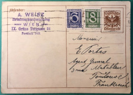 Autriche, Entier Carte Postale De VWIEN 12.3.1932 - (A1096) - Tarjetas