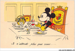 CAR-AANP10-DISNEY-0913 - MICKEY MOUSE - Mickey à Table - Disneyland