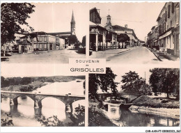 CAR-AANP7-82 CPSM-0634 - SOUVENIR DE GRISOLLES - 15x10cm - Grisolles