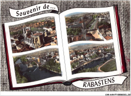 CAR-AANP7-81 CPSM-0619 - SOUVENIR DE RABASTENS - 15x10cm - Rabastens