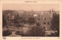 FRANCE - Musée Du Cluny - Vue Prise De La Place De La Sorbonne - Vue Générale - Carte Postale Ancienne - Museen