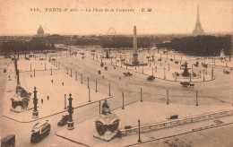 FRANCE - Paris (8e Arrt) - Vue De La Place De La Concorde - C M - Vue Générale - Animé - Carte Postale Ancienne - Plazas