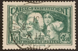 CAISSE D'AMORTISSEMENT YT N°269 LES COIFFES Oblitéré CàD - 1927-31 Caisse D'Amortissement