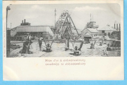 Afrique Du Sud-South Africa-+/-1900-(précurseur)-Mine D'Or à Johannesbourg-Goudmijn Te Johannesburg-Edit.Nels - Südafrika