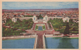 FRANCE - Paris - Vue Panoramique Prise De La Tour Eiffel Et Le Palais De Chaillot - Carte Postale Ancienne - Eiffeltoren