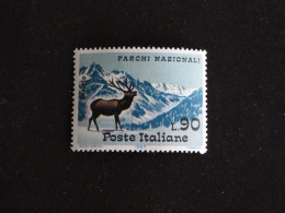 ITALIE ITALIA YT 966 ** MNH - CERF DEER STAG / MASSIF DE L'ORTLES DANS LE STELVIO - 1961-70: Ungebraucht